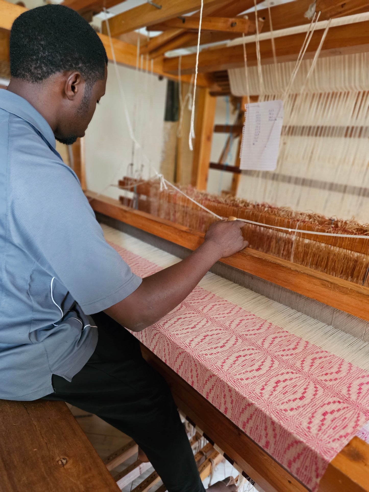 Ugandan Handwoven Throw